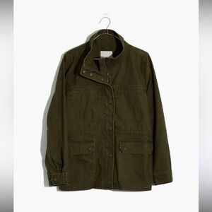Madewell Dispatch Army Green Utility Safari Jacket Size S